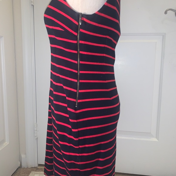 BANANA REPUBLIC - stretchy cotton dress - size 0 - Picture 2 of 4